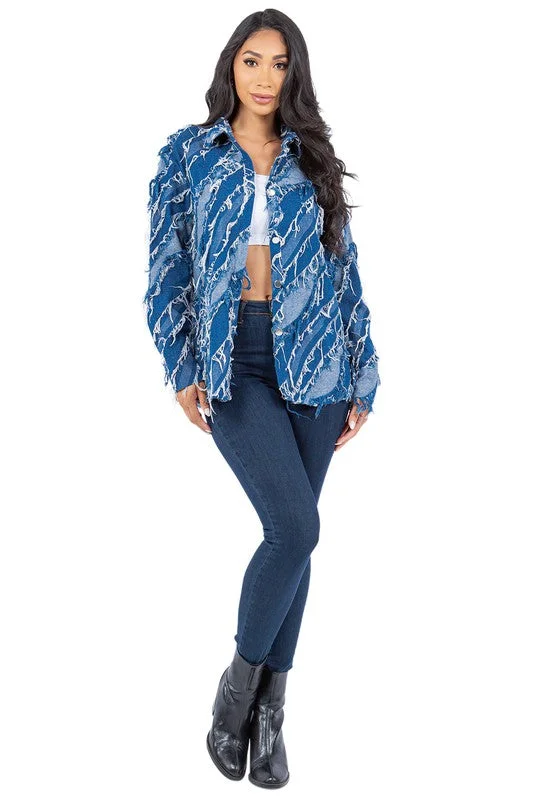 Huge deals on men’s clothing – Limited-time only!  WOMEN FASHION DENIM SHIRT JACKET