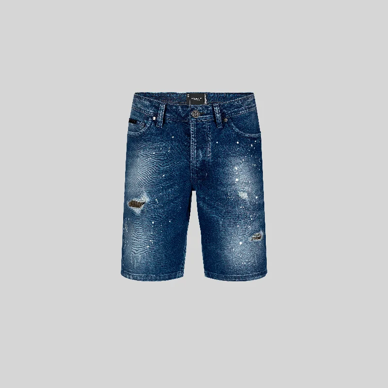 Big discounts on men’s wear – Shop now and save!  ASTROPHEL BLUE DENIM SHORT