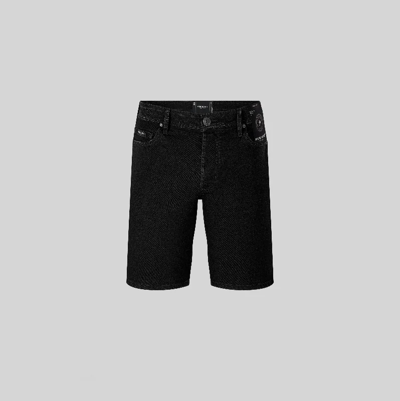 Huge deals on men’s clothing – Limited-time only!  BIBLOS BLACK DENIM SHORT