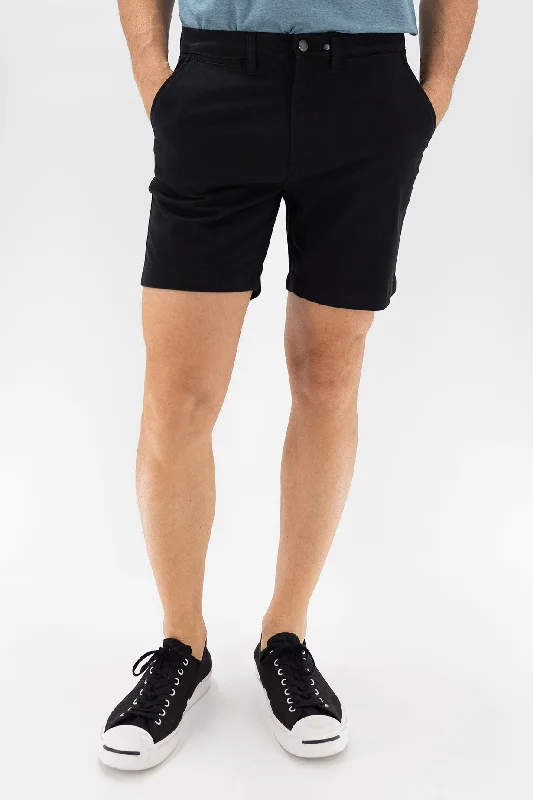 Shop affordable and stylish clothing – Limited-time discounts. Chino Short 7" - Black Shop affordable and stylish clothing – Limited-time discounts. Chino Short 7" - Black