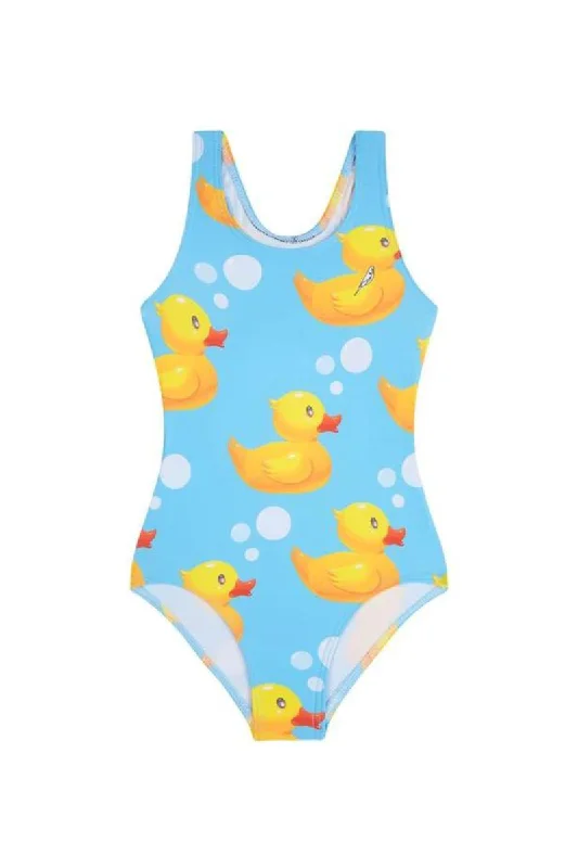 Girls One Piece in Rubber Ducks