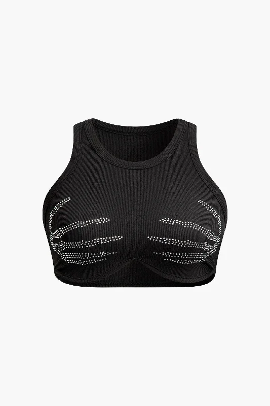 Take advantage of our men’s fashion sale – it’s your time to save! Rhinestone Embellished Crop Tank Top Take advantage of our men’s fashion sale – it’s your time to save! Rhinestone Embellished Crop Tank Top